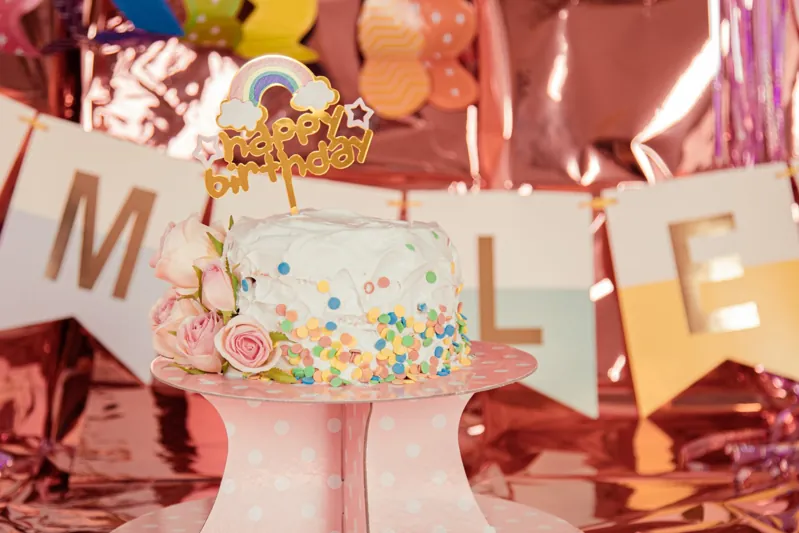 La torta del primo compleanno